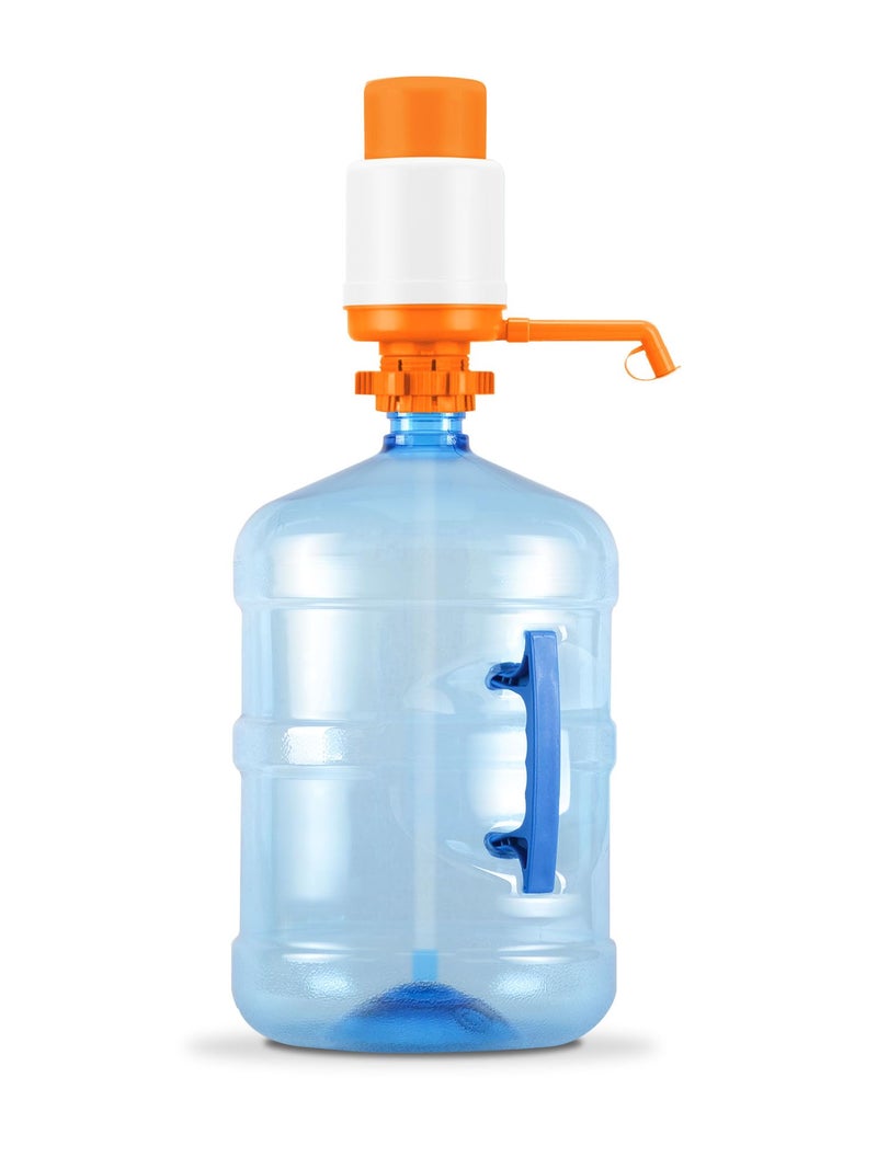 Brio Universal Manual Drinking Water Pump (Orange) - Image 1